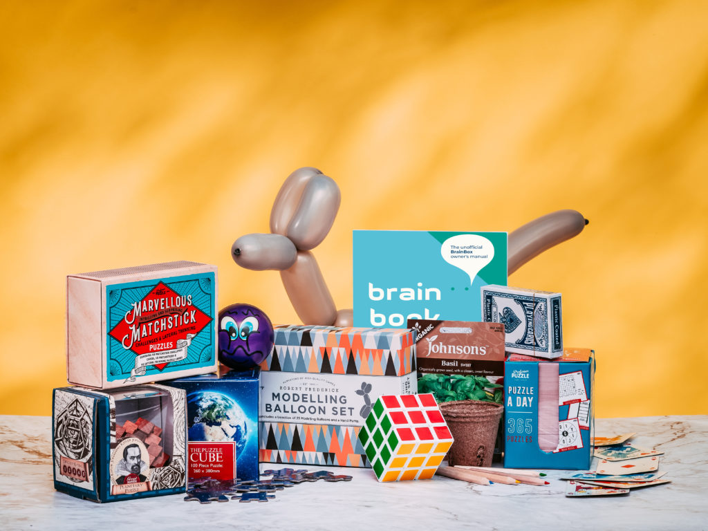 Send your staff a BrainBox to inject a little fun into the working day