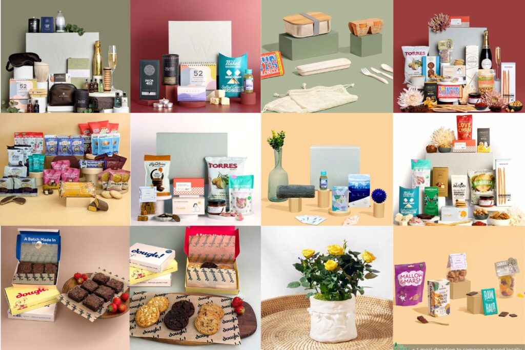 A collection of WellBox gifts