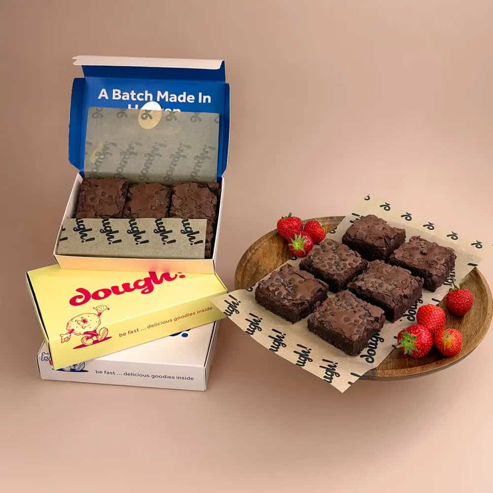 Dough Brownies from WellBox